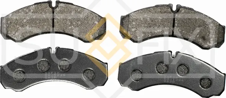 Колодки тормозные дисковые задние правые/левые IVECO DAILY II 1990-1999 (Sufix). Артикул SX1226