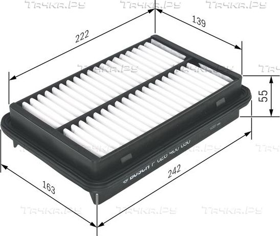 Воздушный фильтр Bosch. Артикул F 026 400 090