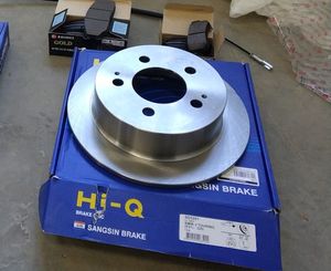 Тормозной диск Sangsin Hi-Q задний для SsangYong Rexton I 2002-2012. Артикул SD5201