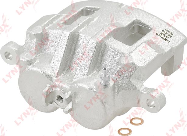Тормозной суппорт LYNXauto передний левый для Hyundai H-1 II 2008-2026. Артикул BA-4043