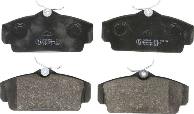 Тормозные колодки ATE передние для Nissan Almera N16 2000-2006. Артикул 13.0460-5807.2