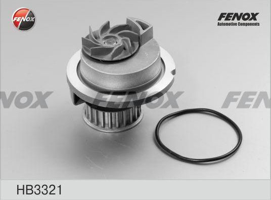 Помпа (водяной насос) Fenox для Mazda 626 IV (GE) 1993-1997. Артикул HB3321