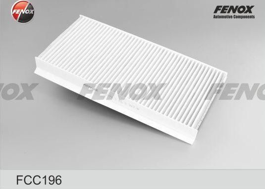 Салонный фильтр Fenox. Артикул FCC196