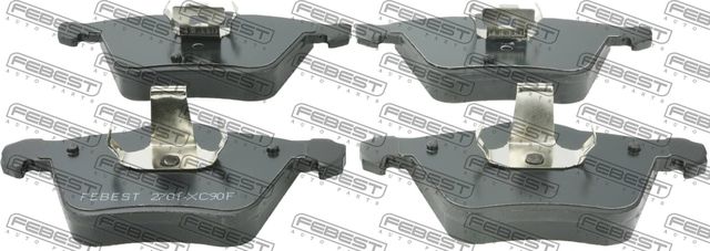 Тормозные колодки Febest передние для Ford S-MAX II 2015-2026. Артикул 2701-XC90F