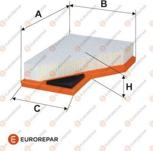 Воздушный фильтр Eurorepar для MINI Cabrio I (R52) 2004-2008. Артикул 1611155380