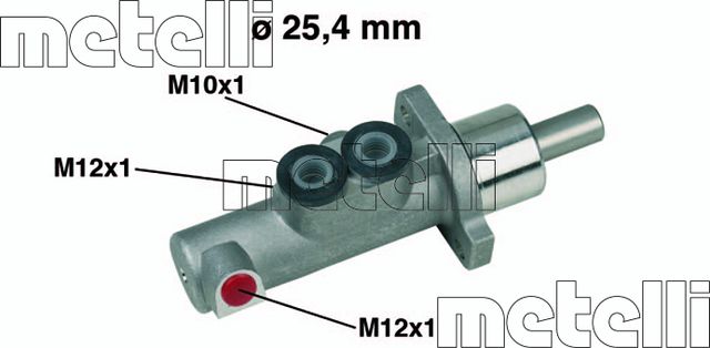 Тормозной цилиндр главный Metelli для Saab 9-5 I 1999-2001. Артикул 05-0440