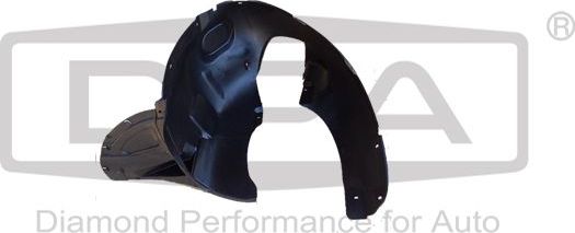 Подкрылок DPA передний левый для Skoda Fabia II 2006-2014. Артикул 88091691602