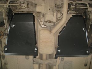 Защита Alfeco для топливного бака Volkswagen Tiguan 4WD 2008-2016. Артикул ALF.26.41