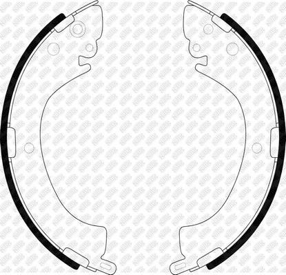 Тормозные колодки NiBK. Артикул FN6715