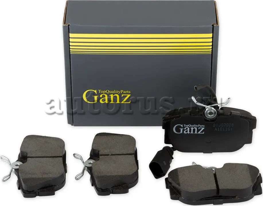 Колодки торм.зад. (Ganz). Артикул GIJ07028
