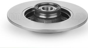 Тормозной диск Trusting задний для Citroen C3 II 2009-2016. Артикул DF1272A