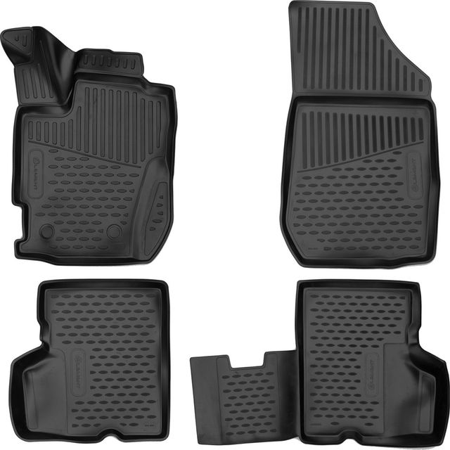 Коврики Element для салона Renault Kaptur I ресталйинг 2020-2026 Внед.. Артикул ELEMENT3DA58986210k