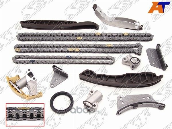 Комплект для замены цепи ГРМ HYUNDAI H1H100GRAND (SAT). Артикул TKHY006