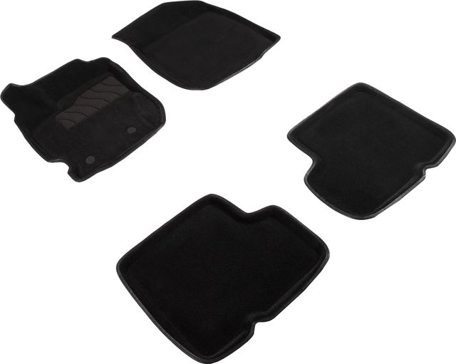 Коврики Seintex 3D ворсовые для салона Renault Duster I рестайлинг 2015-2020. Артикул 89353