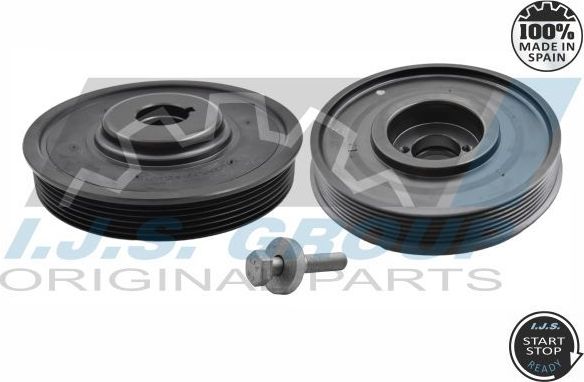 Шкив коленвала IJS Group. Артикул 17-1085SET