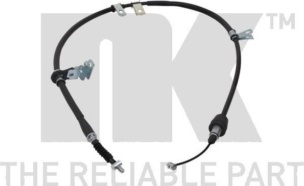 Трос ручника (тросик ручного тормоза) NK левый для Kia Picanto I 2004-2005. Артикул 903531