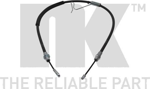 Трос ручника (тросик ручного тормоза) NK. Артикул 9025196