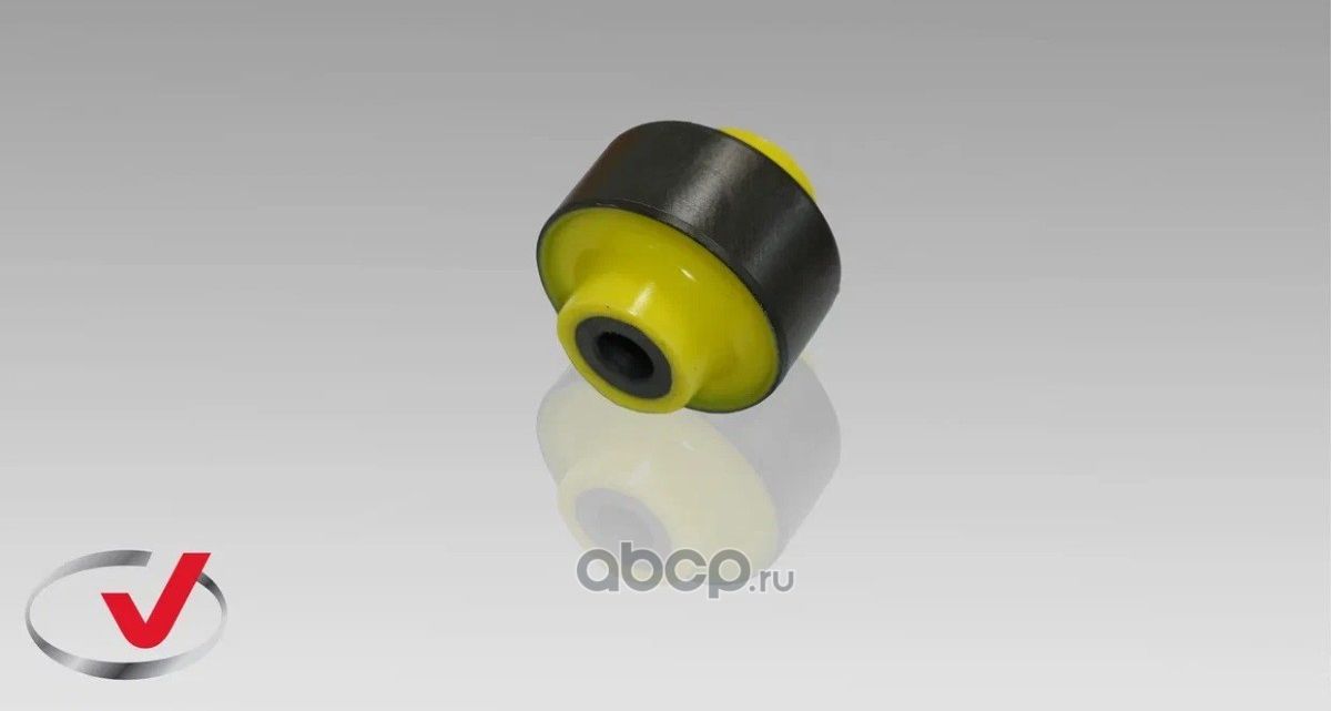 Сайлентблок полиуретановый, усиленный (задний) переднего рычага (Vtulka). Артикул 906009