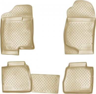 Коврики Норпласт для салона Cadillac Escalade III 2006-2014. БЕЖЕВЫЕ. Артикул NPL-Po-10-31Beige