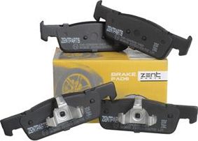 Тормозные колодки Zentparts передние для Smart Forfour II (W453) 2014-2026. Артикул Z07247
