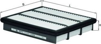 Воздушный фильтр Mahle. Артикул LX 839