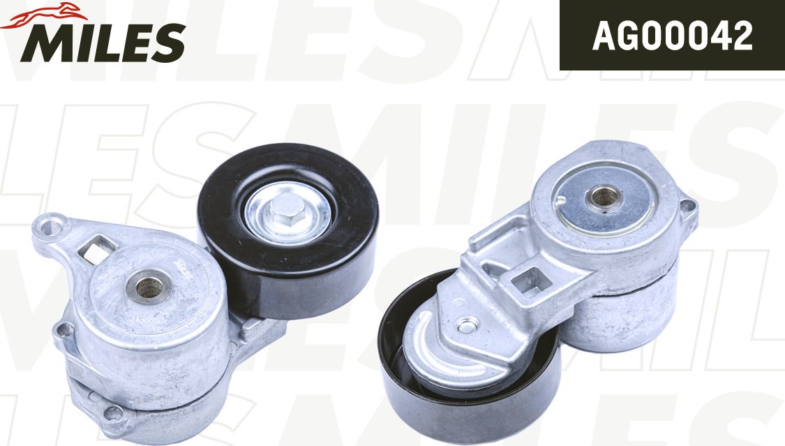 Натяжной ролик (натяжитель) приводного ремня Miles. Артикул AG00042