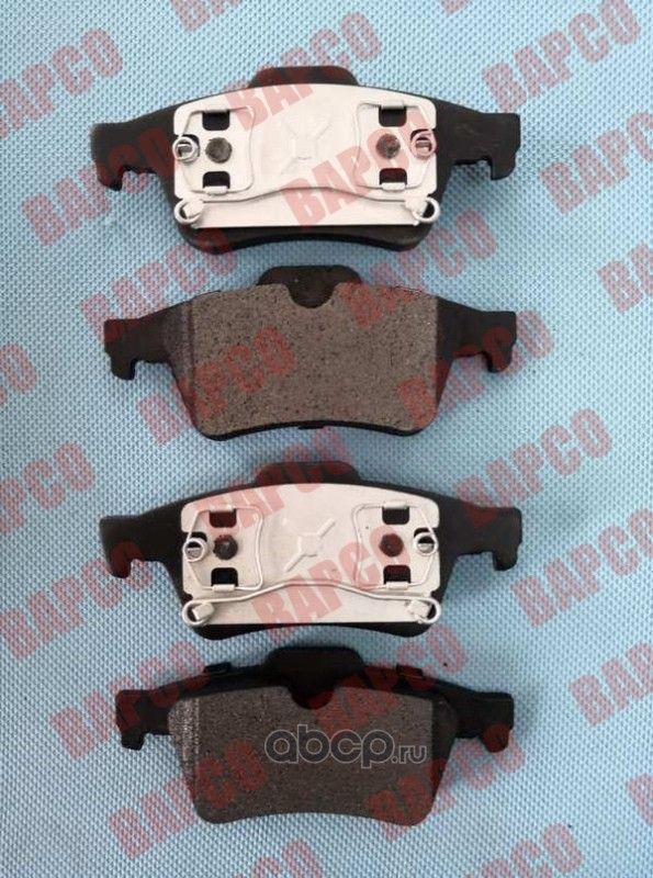 Колодки тормозные дисковые зад. FORD C-MAX l, II, FOCUS II, III, KUGA (Bapco) Bapco. Артикул BP0467