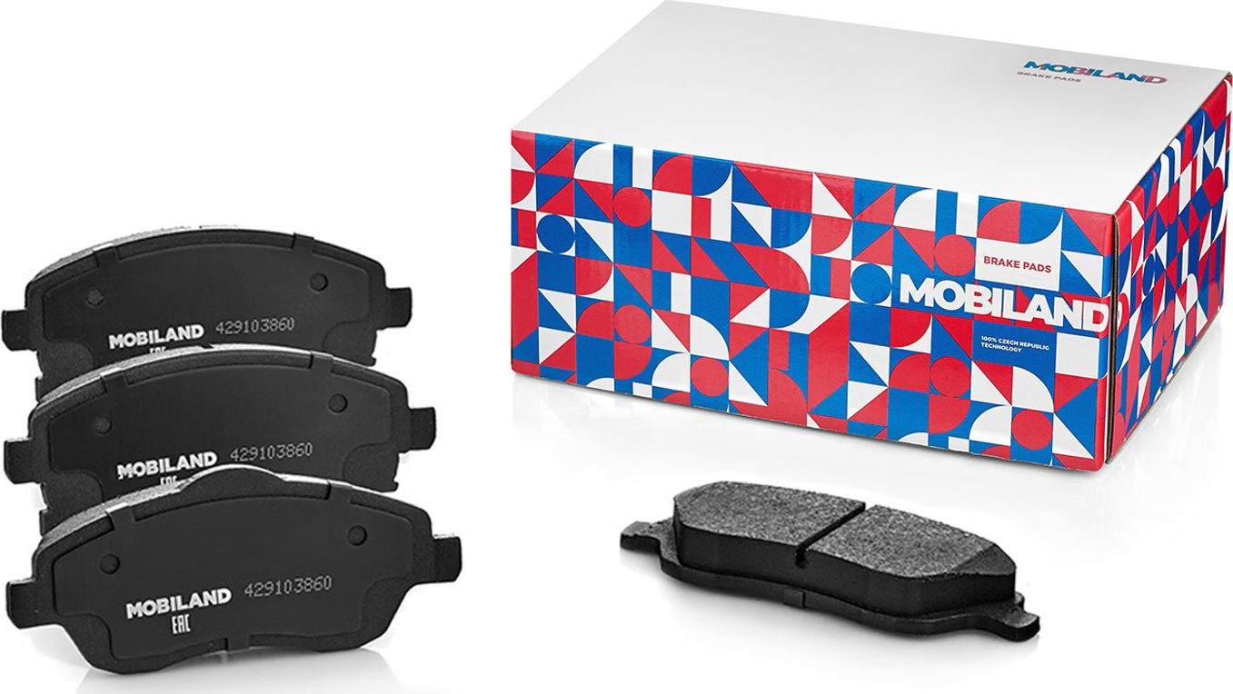 Тормозные колодки Mobiland. Артикул 429103860