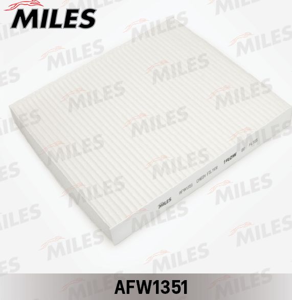 Салонный фильтр Miles для ГАЗ ГАЗель NEXT 2013-2026. Артикул AFW1351