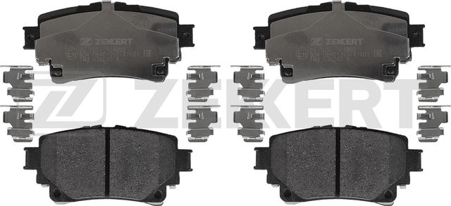 Тормозные колодки Zekkert задние для Lexus UX I 2020-2026. Артикул BS-1057