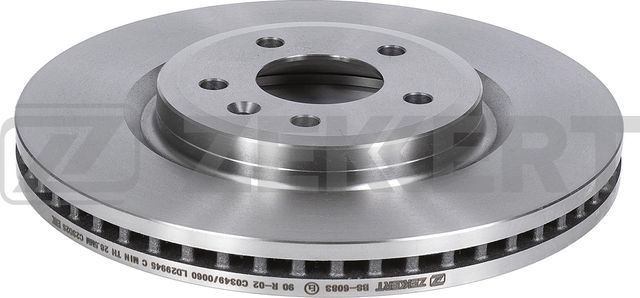 Тормозной диск Zekkert передний для Ford Explorer V 2013-2019. Артикул BS-6083