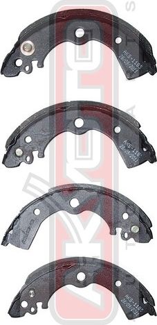 Тормозные колодки Akyoto Packing AKYOTO. Артикул AKS-1185