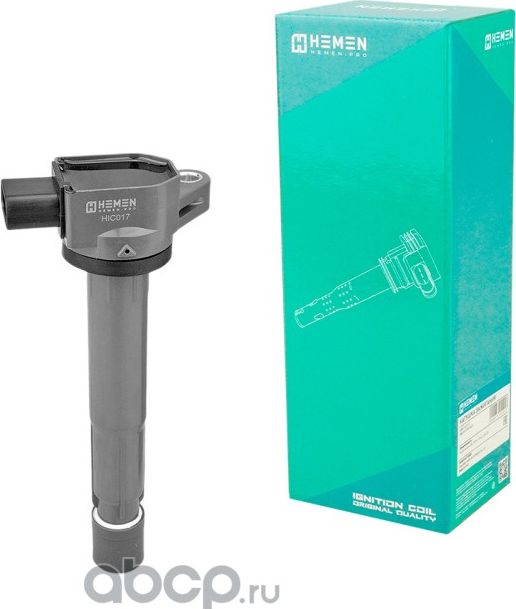 Катушка зажигания Honda Accord 03-, CR-V 02- 2.0i 2.4i () (Hemen). Артикул HIC017