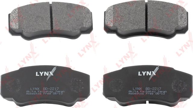 Тормозные колодки LYNXauto. Артикул BD-2217