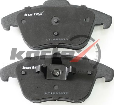 Колодки тормозные FORD/LAND ROVER MONDEO IV/GALAXY/S-MAX/FREELANDER 07- перед. (Kortex). Артикул KT1683STD