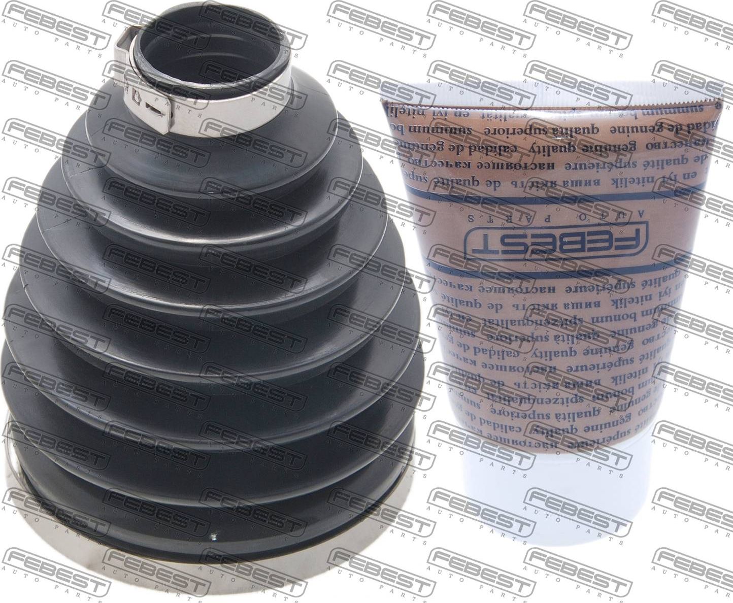 Пыльник ШРУСа наружный Febest (поливинилхлорида). Артикул 0417P-CW6