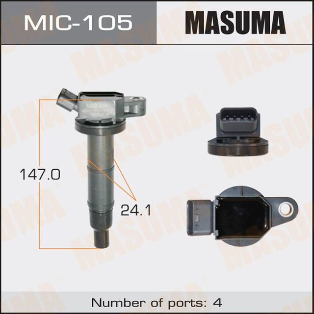 Катушка зажигания Masuma. Артикул MIC-105