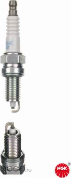 Свечи зажигания 10 (1691) FIAT 1.2/1.4 DOBLO, ALBEA, LINEA, PUNTO (NGK) NGK. Артикул ZKR7A10
