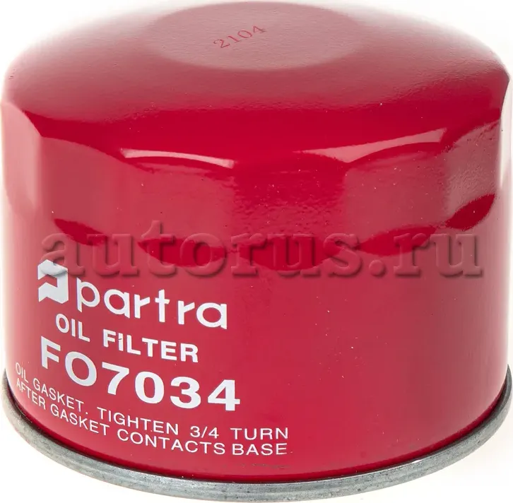 Фильтр масляный (Partra). Артикул FO7034