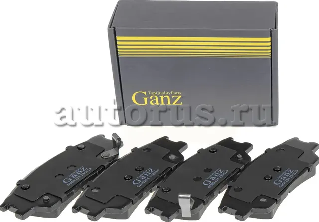 Колодки торм.пер. (Ganz). Артикул GIJ09224