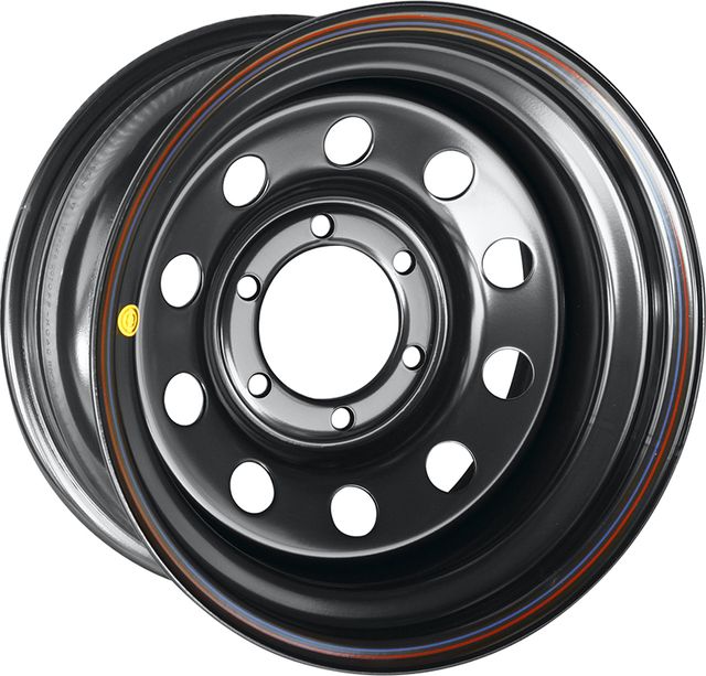 Колёсный диск OFF-ROAD Wheels усиленный стальной черный 6x139,7 8xR18 d110 ET-25 для Isuzu D-Max. Артикул 1880-63910BL-25