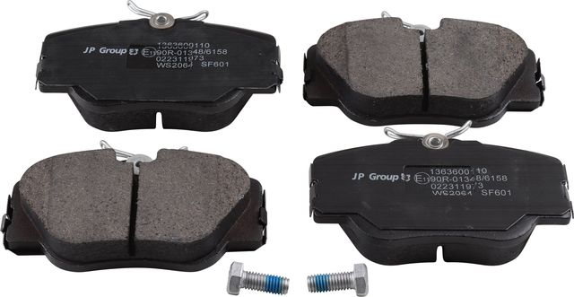 Тормозные колодки JP Group. Артикул 1363600110