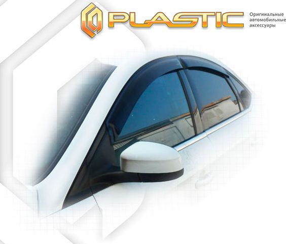 Дефлектор СА Пластик для окон (Classic полупрозрачный) Ford Mondeo 2007-2009. Артикул 2010030302379