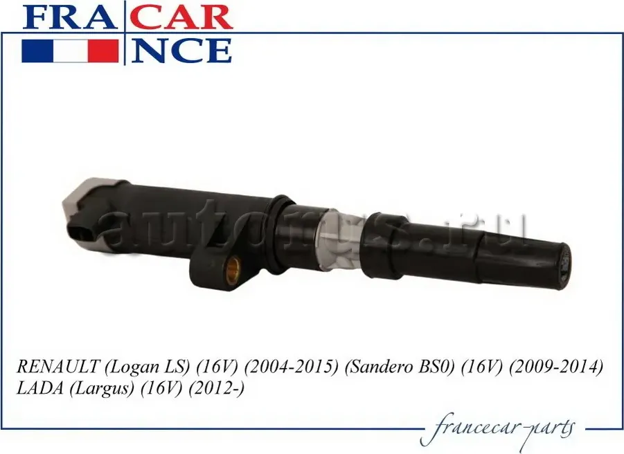 Катушка зажигания LADA/RENAULT MEGANE/LOGAN/LARGUS 04 (Francecar) Francecar. Артикул FCR210351