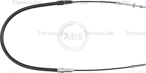 Трос ручника (тросик ручного тормоза) ABS. Артикул K12969