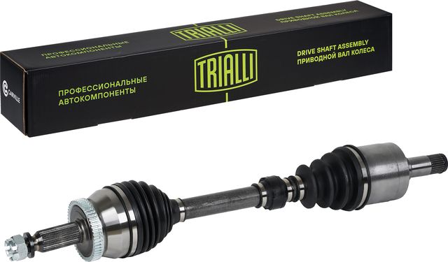 Полуось (привод в сборе, приводной вал) Trialli передняя левая для Hyundai Santa Fe II 2006-2013. Артикул AR 887