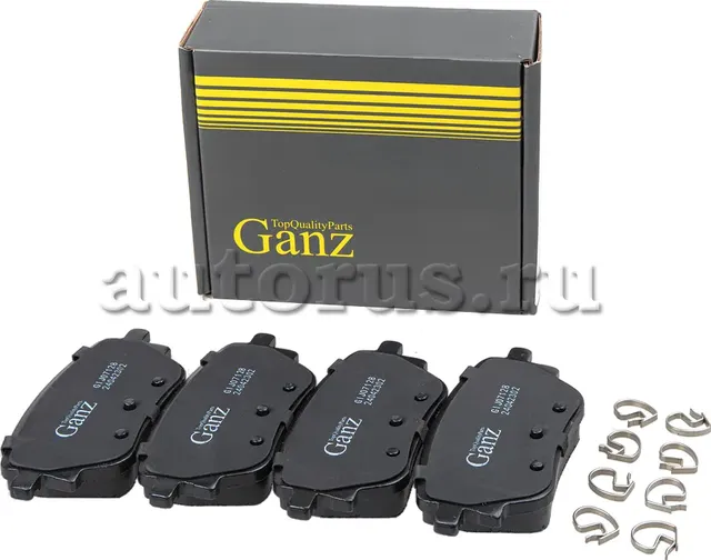 Колодки задние Mercedes Benz A 200/220 W177 2018> GANZ GIJ07128 Ganz. Артикул GIJ07128
