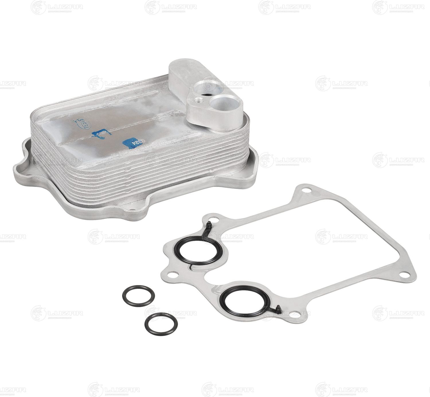 Радиатор масляный (маслоохладитель) для двигателя Luzar. Артикул LOc 1810