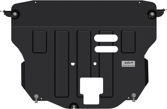 Защита Шериф (2,5 мм) для картера и КПП Kia Soul III 2019-2022. Артикул 11.4206 CP