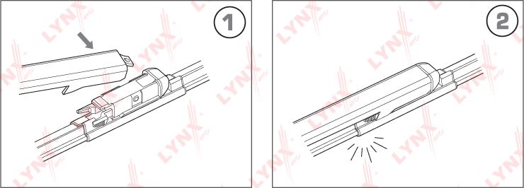 Щетки стеклоочистителя (дворники) LYNXauto. Артикул XF6038T
